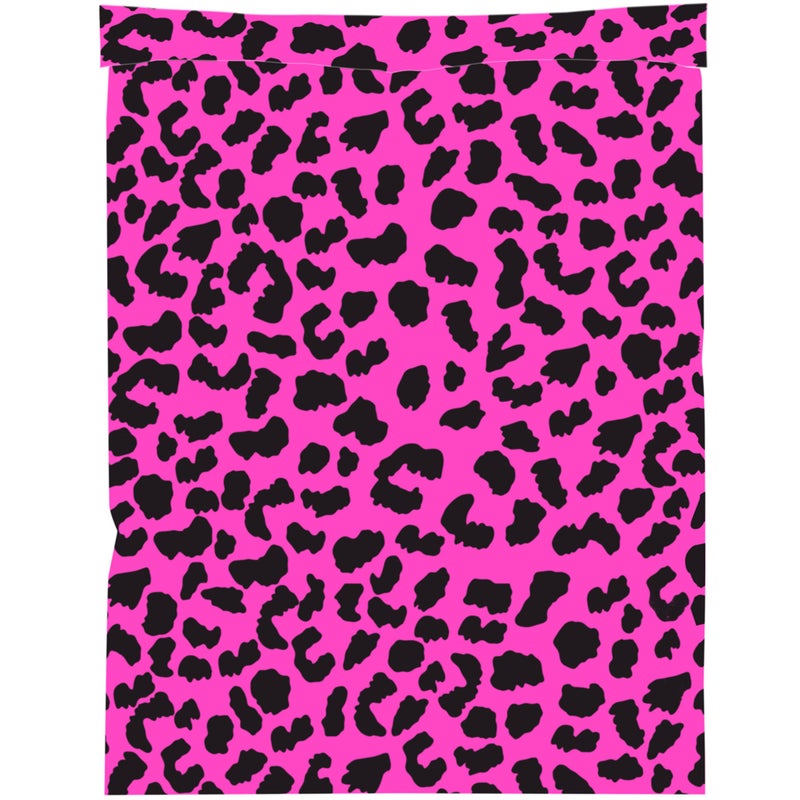 Inspired Mailers - Large Poly Mailers 14.5 x 19-50 Pack - Hot Pink Cheetah - Shipping Bags for Clothing - Mailing Envelopes - Shipping Envelopes - Poly Bags - Image 4